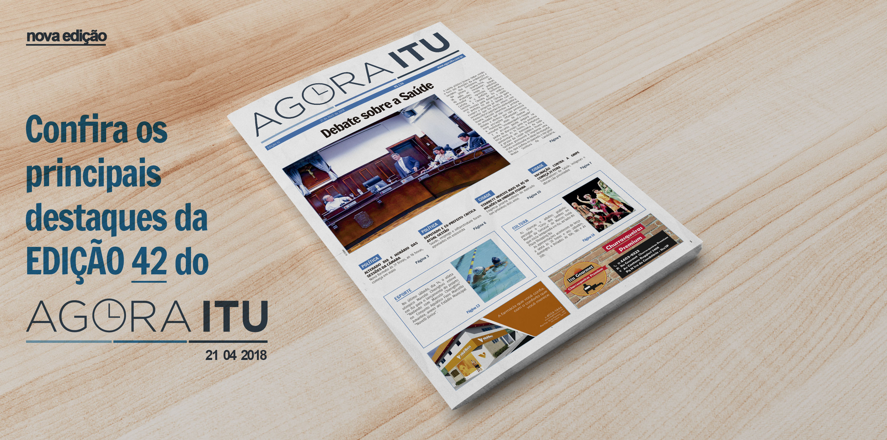 Os destaques da Edição de 21.04.2018