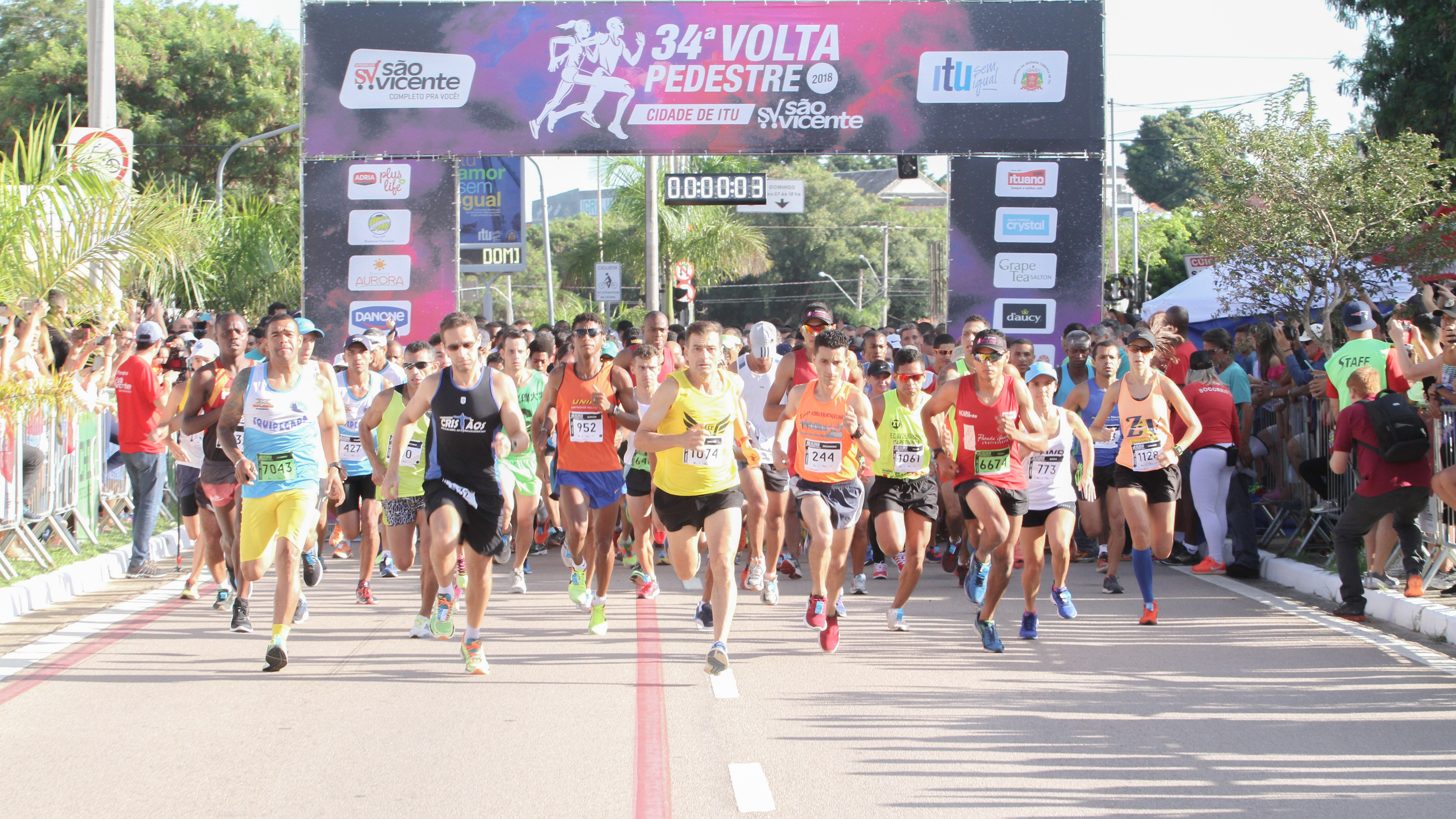Queniano vence a 34ª Volta Pedestre Cidade de Itu
