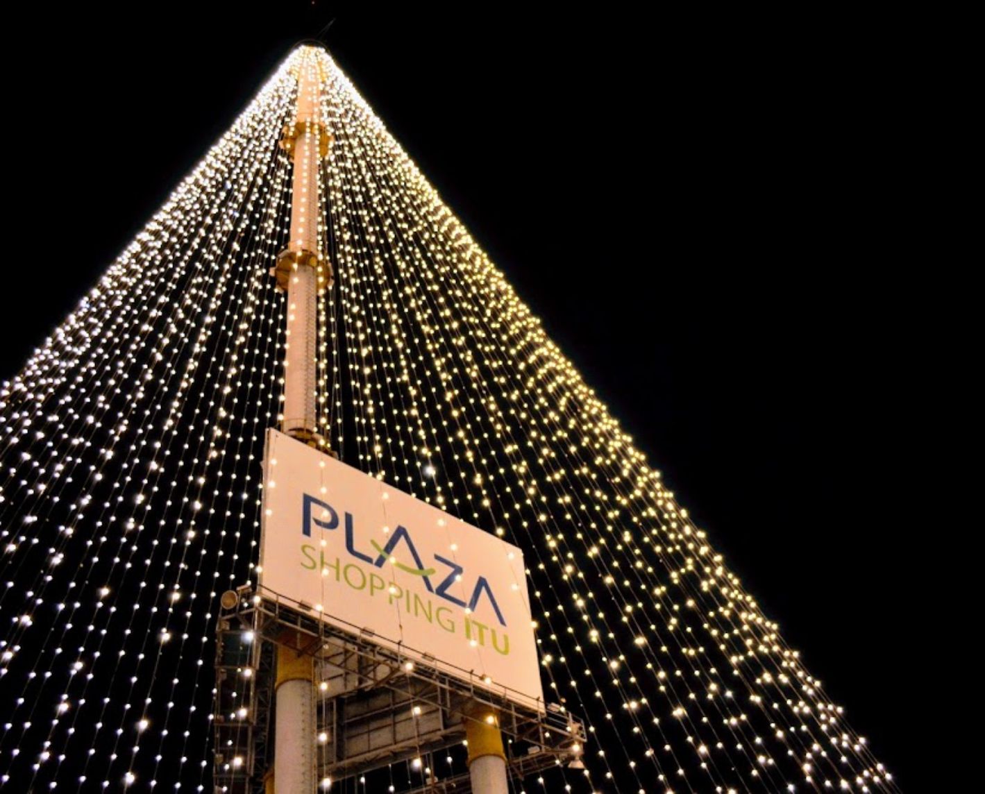 Plaza Shopping Itu inaugura Árvore de Natal Gigante na sexta-feira, dia 16
