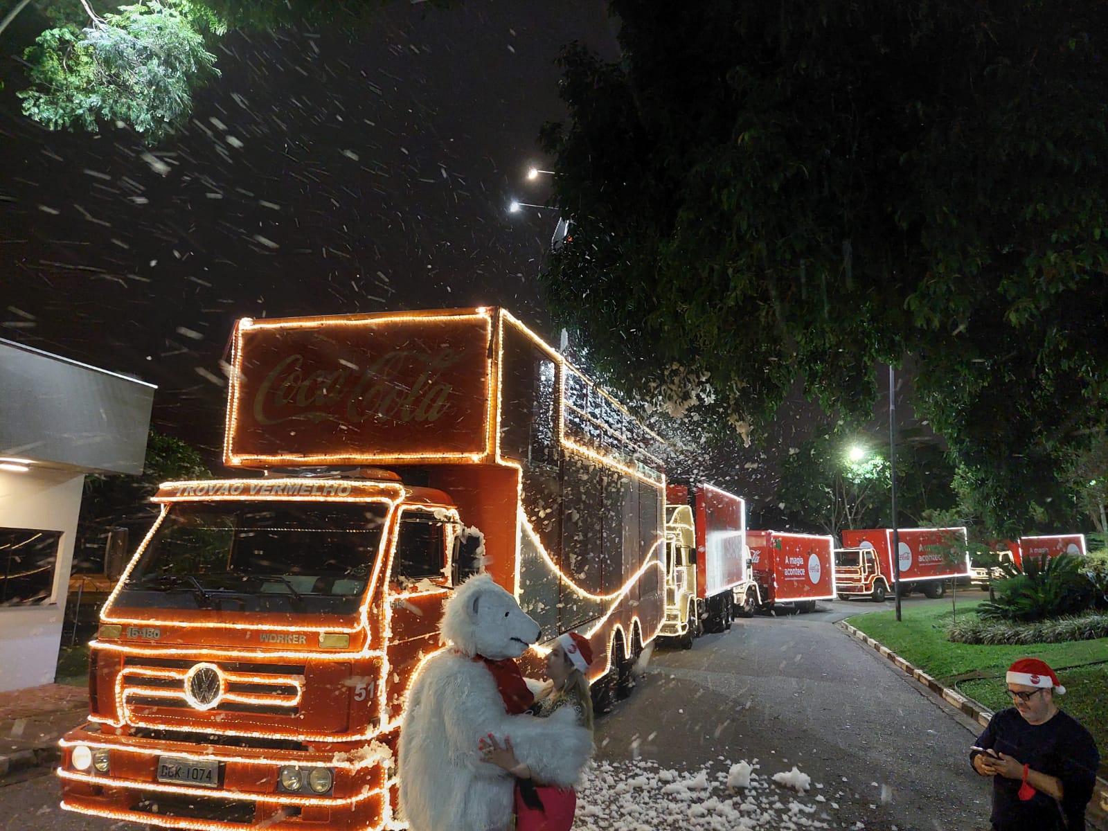 Caravana de Natal da Coca-Cola passa hoje, dia 9, pela região Central de Itu