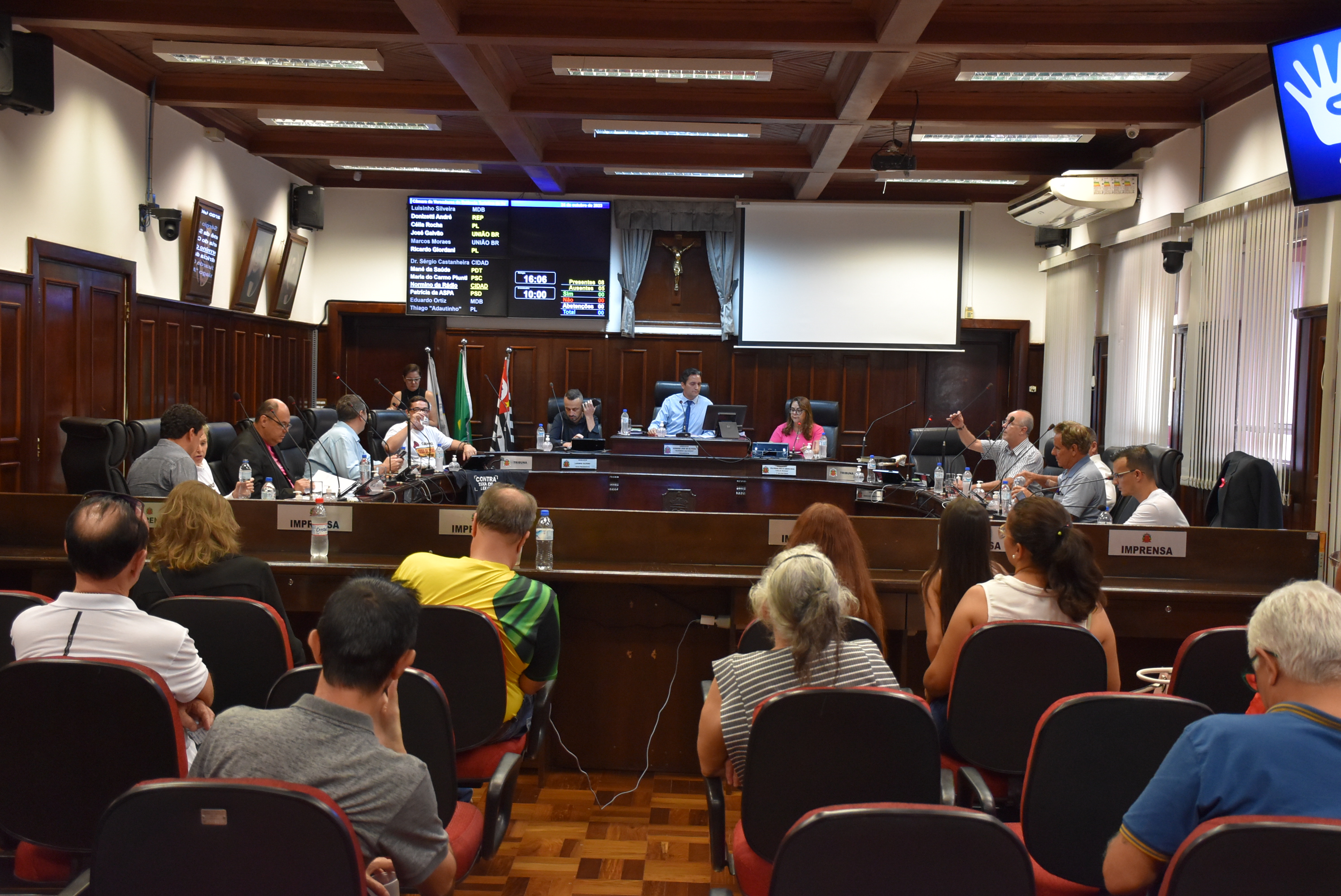 32ª Sessão Ordinária de 2023 ocorreu na última terça-feira