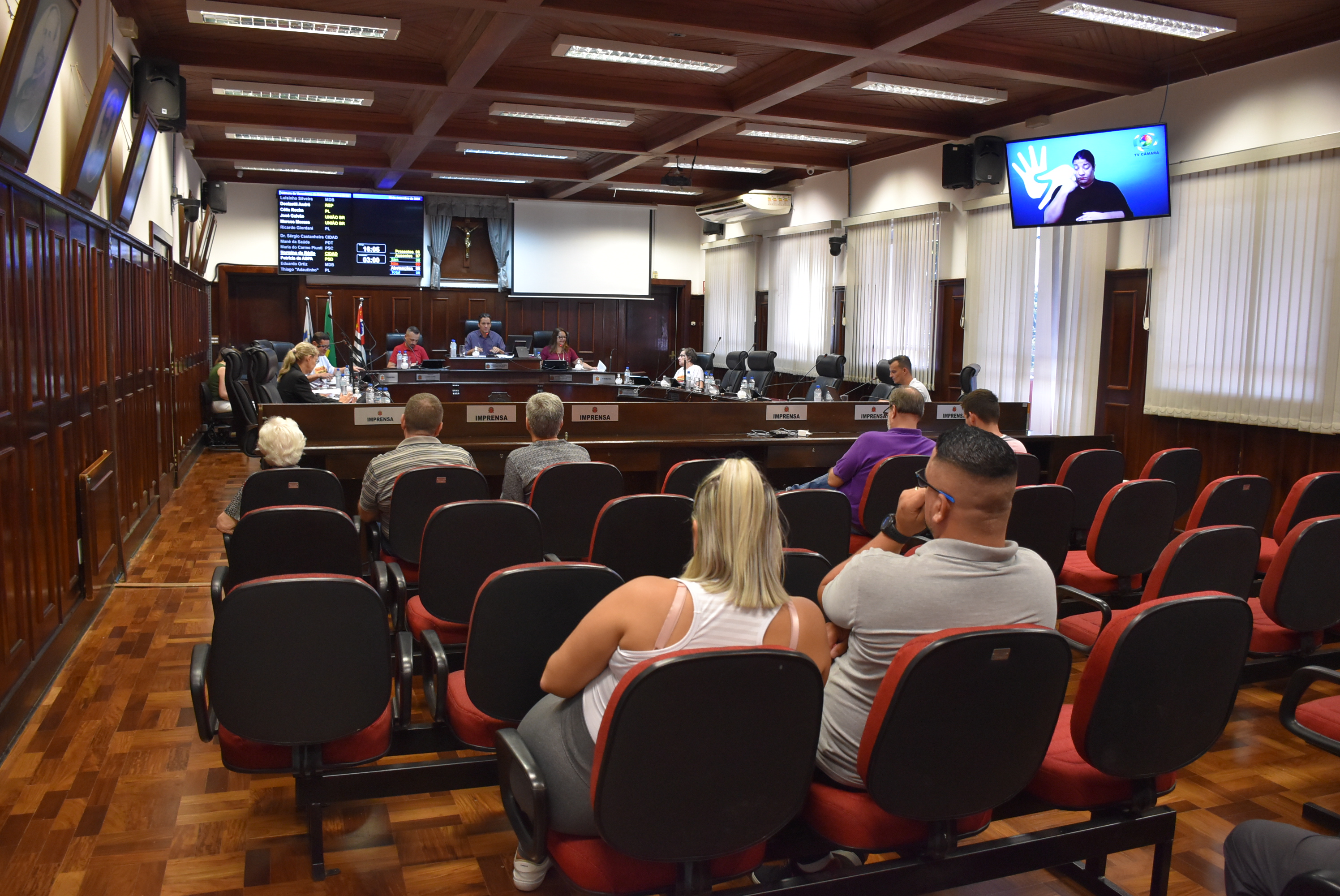 Projetos da 38ª Sessão Ordinária de 2023 foram aprovados