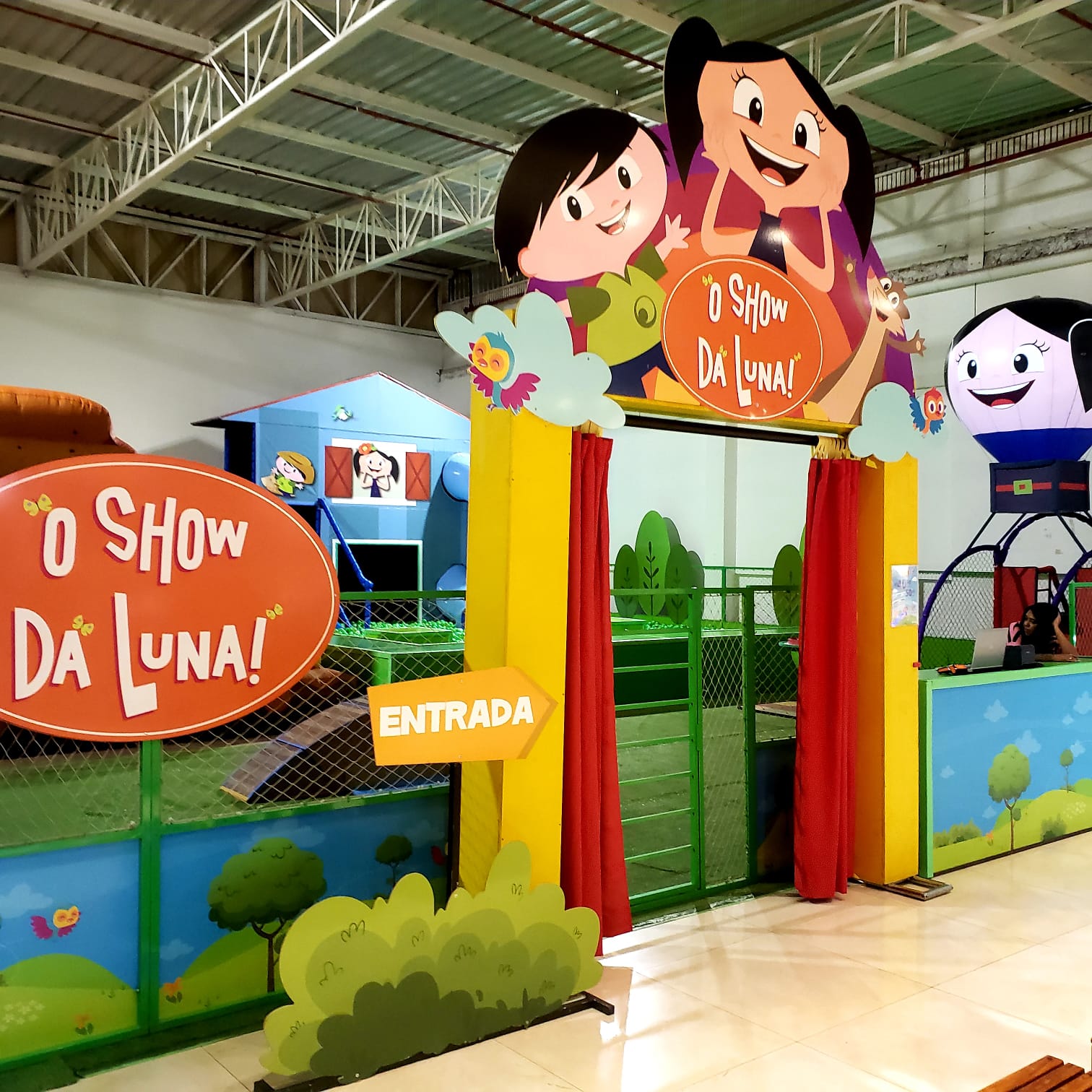 Últimos dias do parque “O Show da Luna” no Plaza Shopping Itu