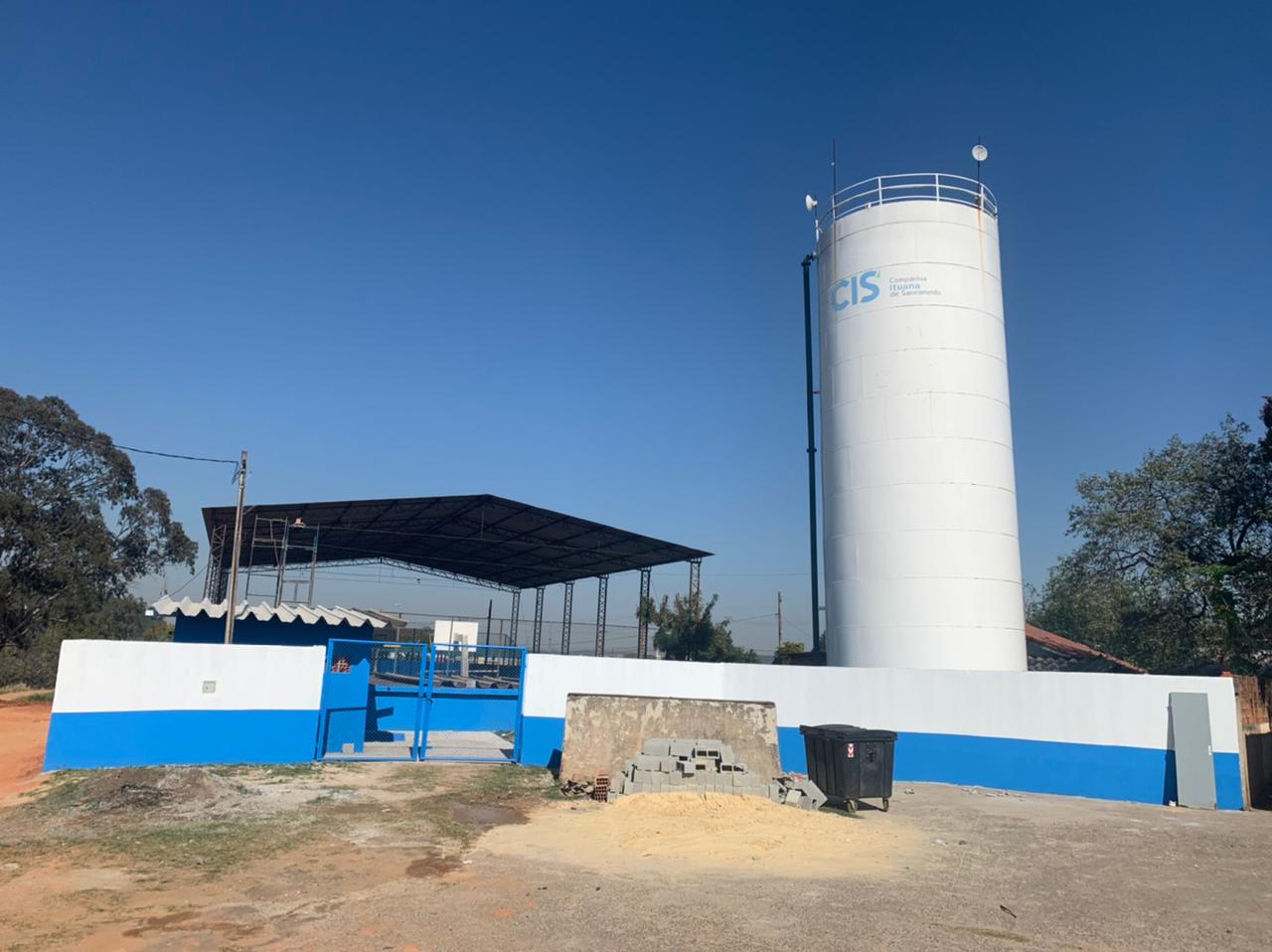 CIS inicia ampliação do centro de reservação na Vila Progresso e construção de novo reservatório