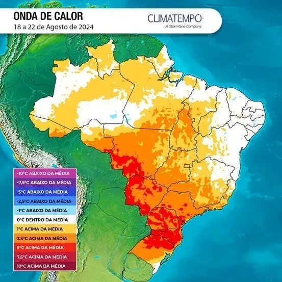 Nova onda de calor sufocante: agosto pode ter recordes de temperatura