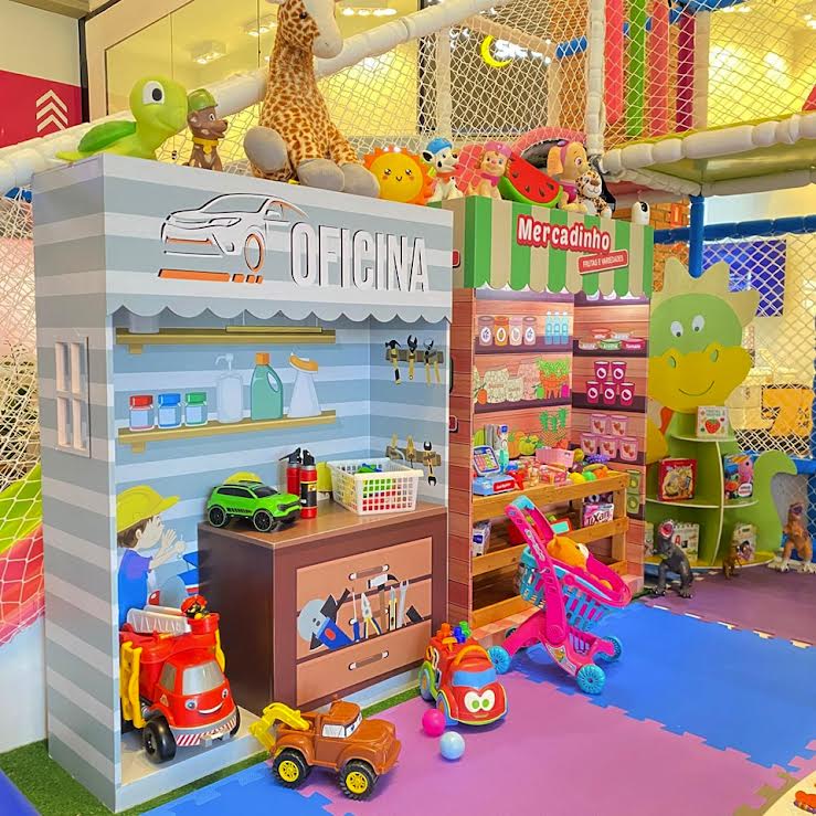 Oficina criativa de arte e brinquedoteca são atrações de férias no Plaza Shopping Itu