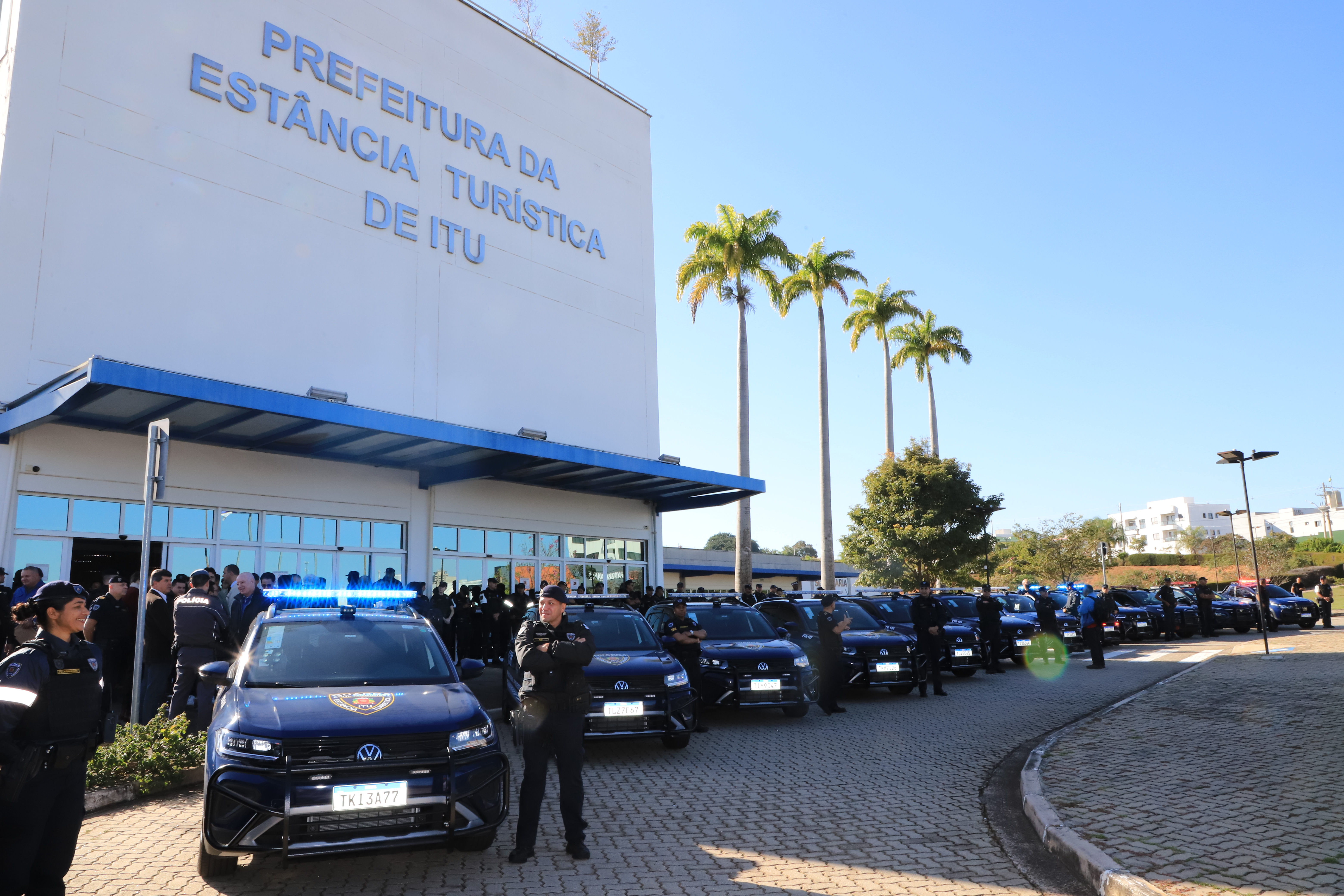 Itu tem a maior entrega de viaturas da história da Guarda Civil Municipal