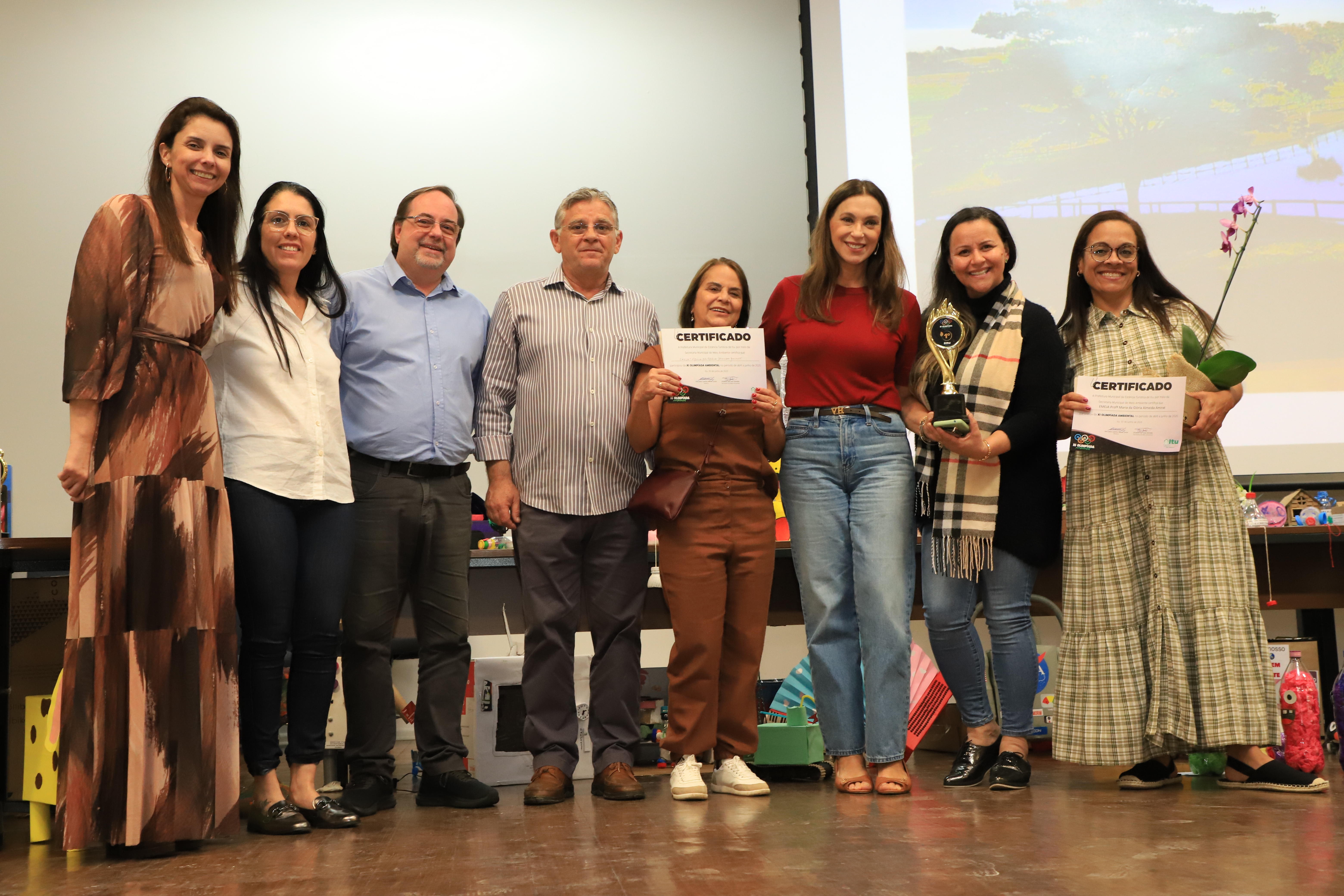 Cerimônia marca entrega de prêmios da XI Olimpíada Ambiental em Itu