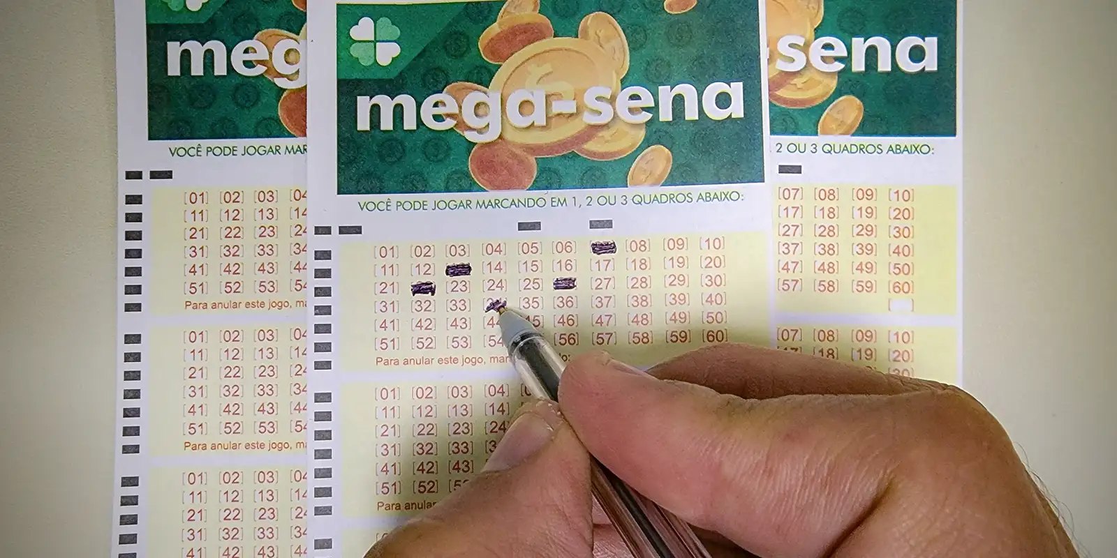 Mega-Sena acumula e próximo prêmio pode chegar a R$ 65 milhões