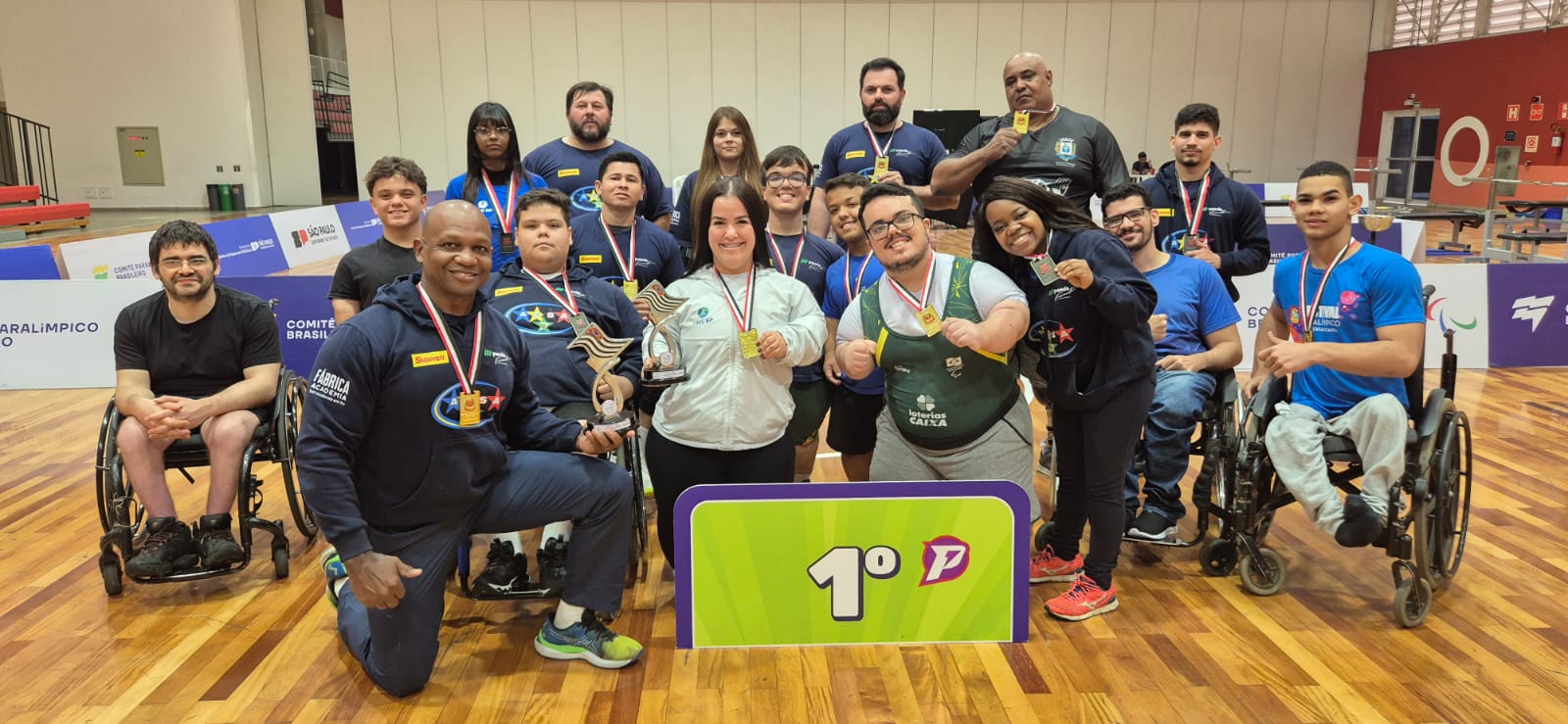 Itu é campeã do halterofilismo no Paresp 2025 com show da atleta paralímpica Mariana D’Andrea