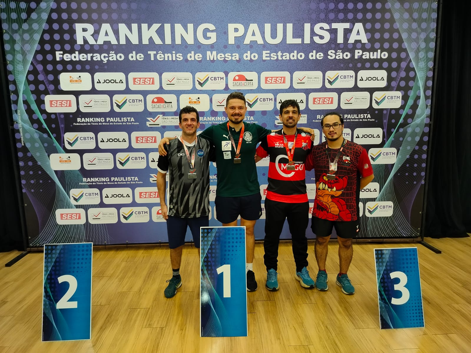 Ituano conquista quatro pódios na 5ª Etapa do Ranking Paulista de Tênis de Mesa