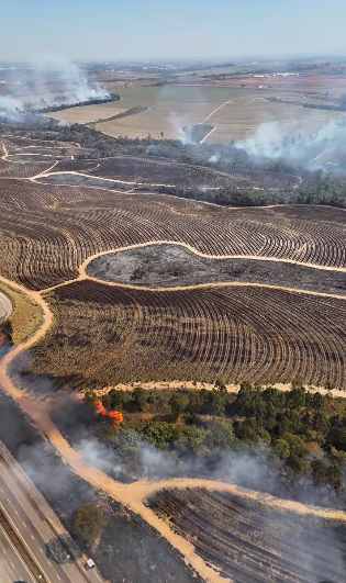 Incêndios se espalham por Itu e aumentam riscos à população