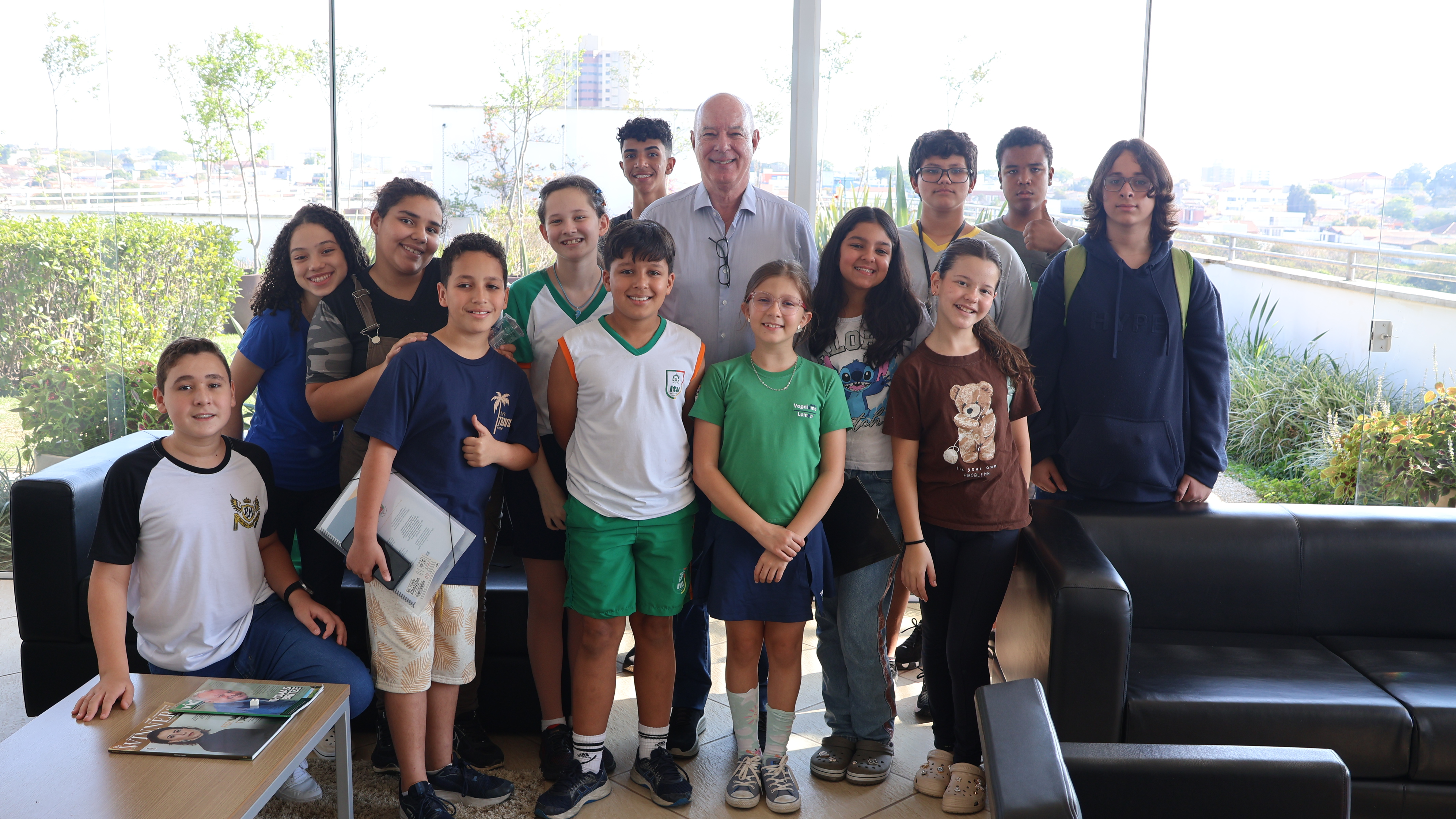 Vereadores Mirins visitam a Prefeitura de Itu e conhecem funcionamento do Executivo