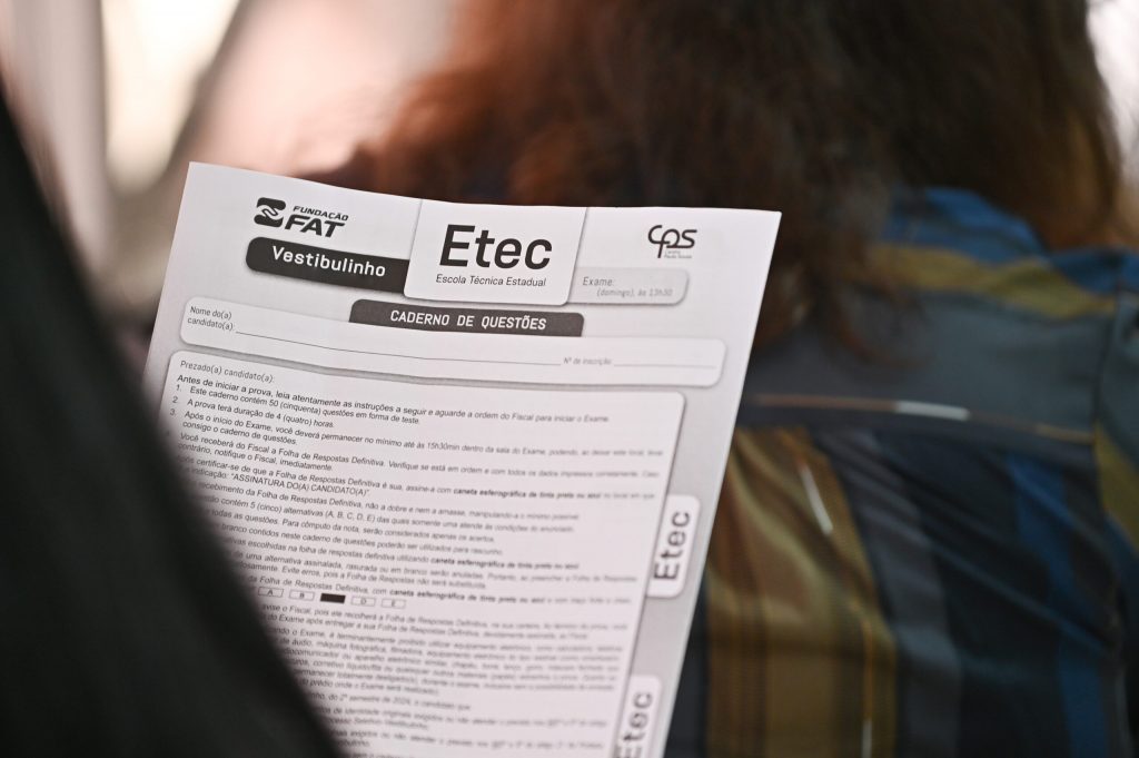 Etec Martinho Di Ciero está com inscrições abertas para o Vestibulinho 2026 até segunda-feira, dia 3