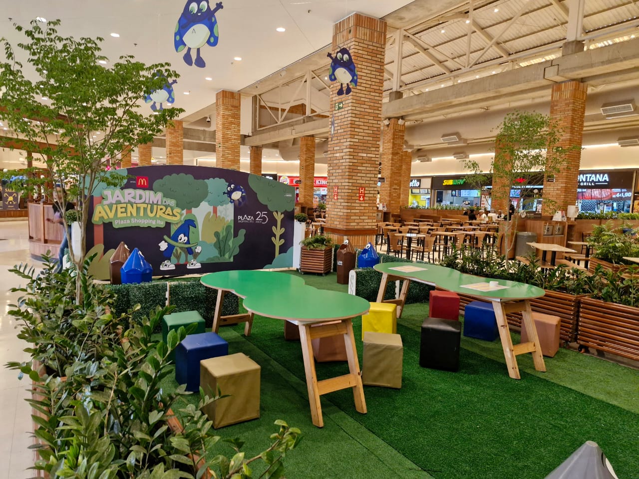 Jardim das Aventuras no Plaza Shopping Itu terá mais um fim de semana com oficinas do Dia do Saci