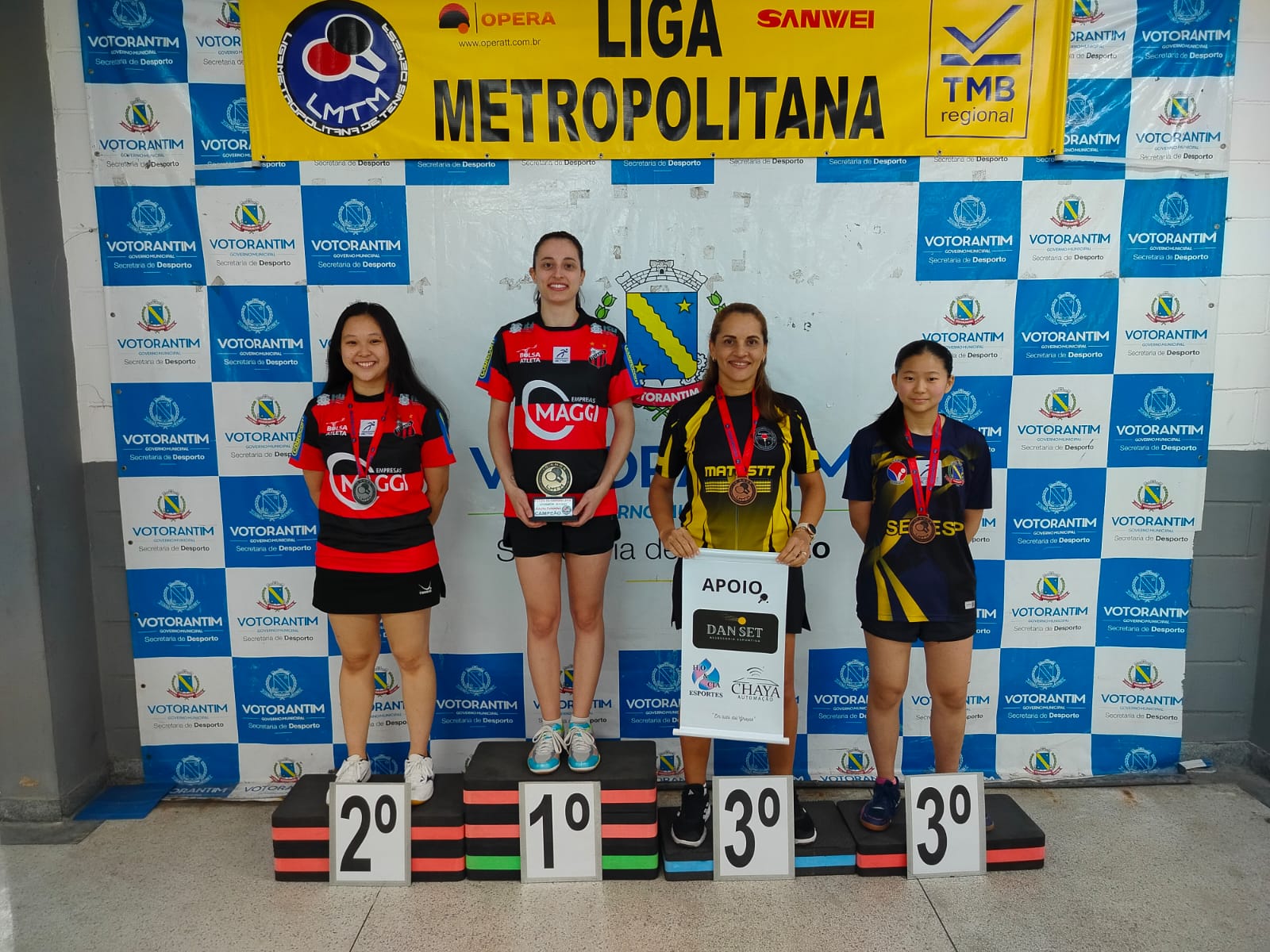 Equipe ituana conquista títulos na 9ª Etapa da Liga Metropolitana de Tênis de Mesa