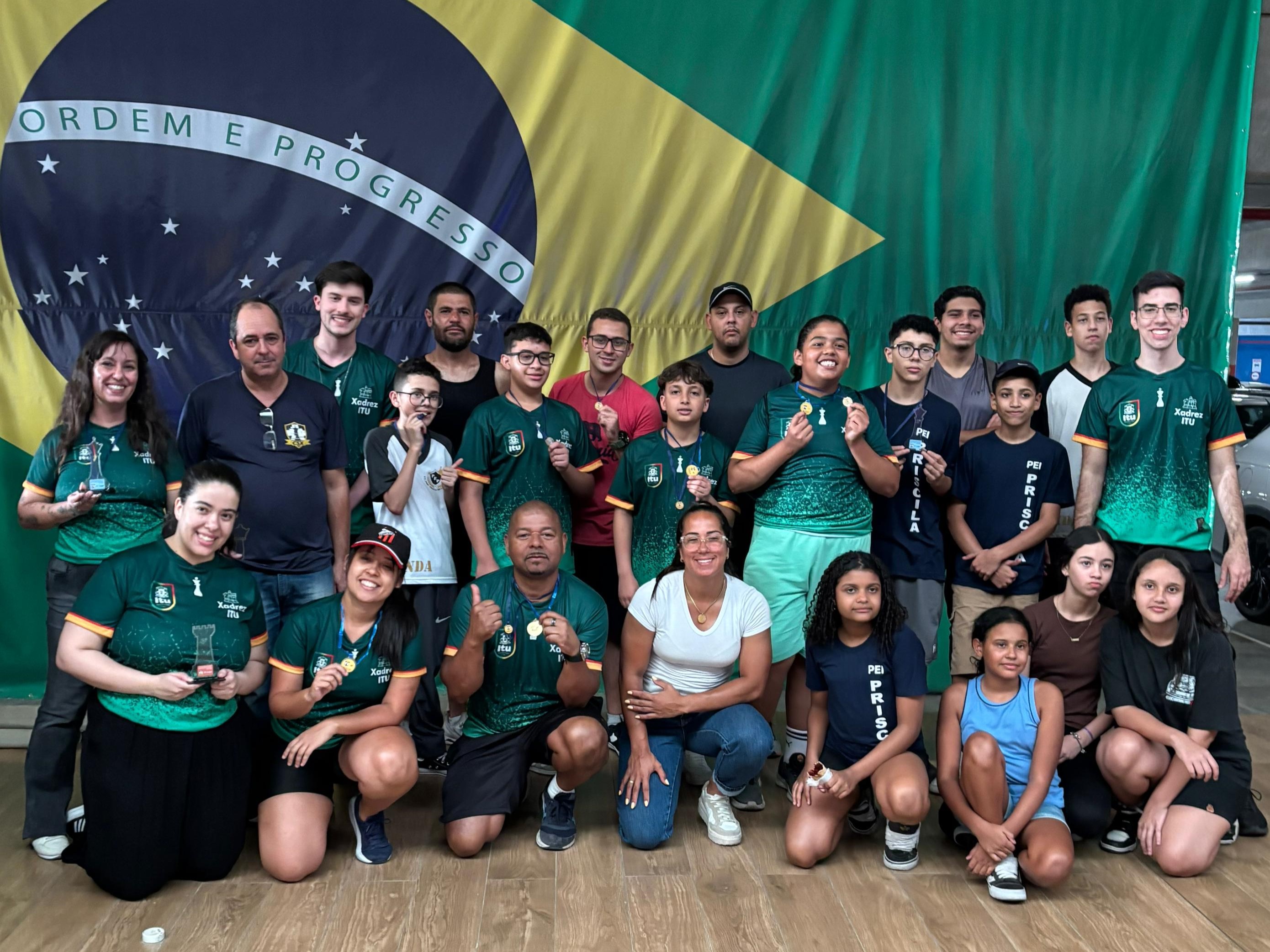 Itu conquista excelentes resultados na 117ª etapa do Circuito Solidário de Xadrez em Campinas