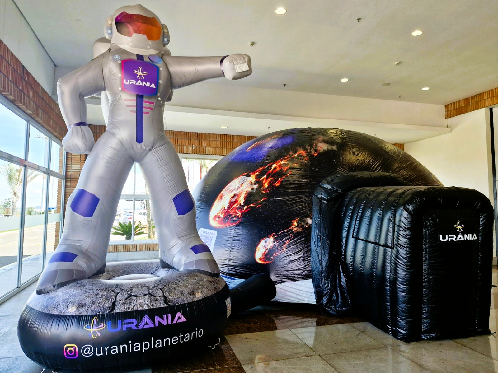Urânia Planetário chega ao Plaza Shopping Itu com experiência imersiva sobre o universo