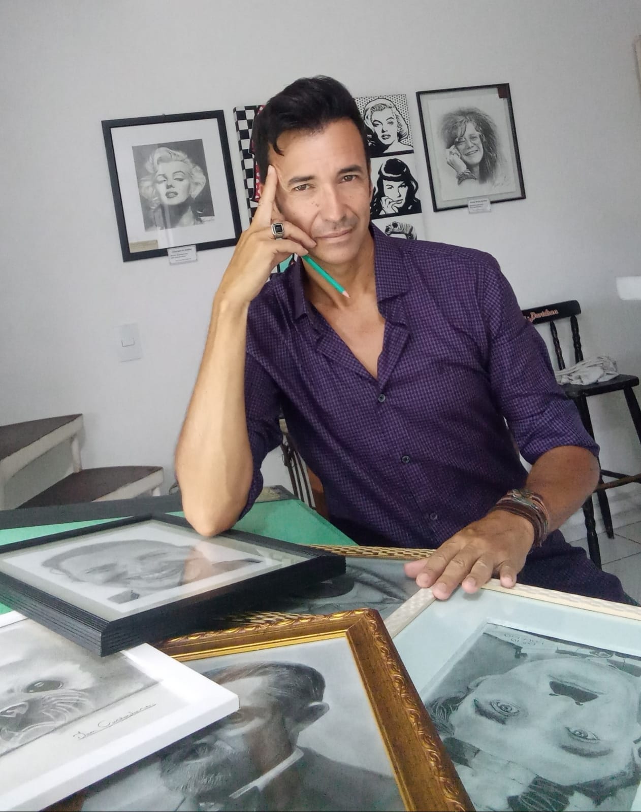 Pupilos revela a força do desenho clássico em exposição de Luciano Luz em Itu