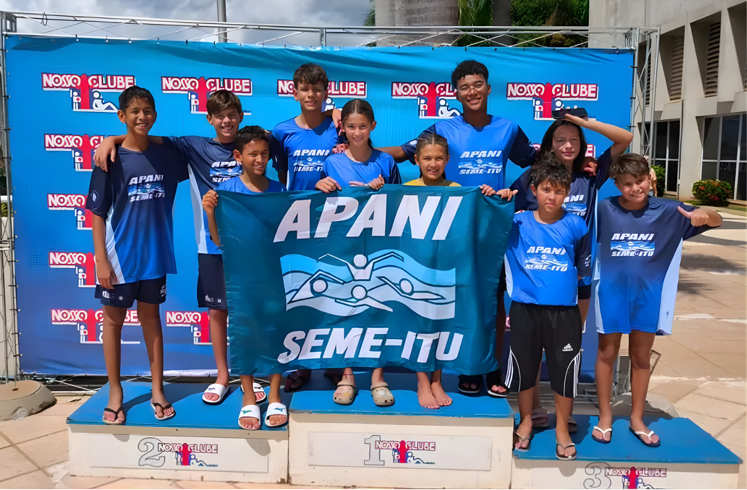 Atletas de Itu conquistam medalhas em torneio regional de natação