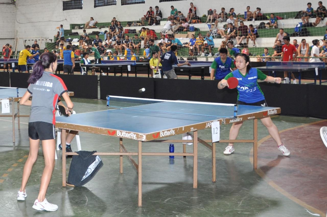 Itu realiza 1º Festival de Tênis de Mesa para iniciantes