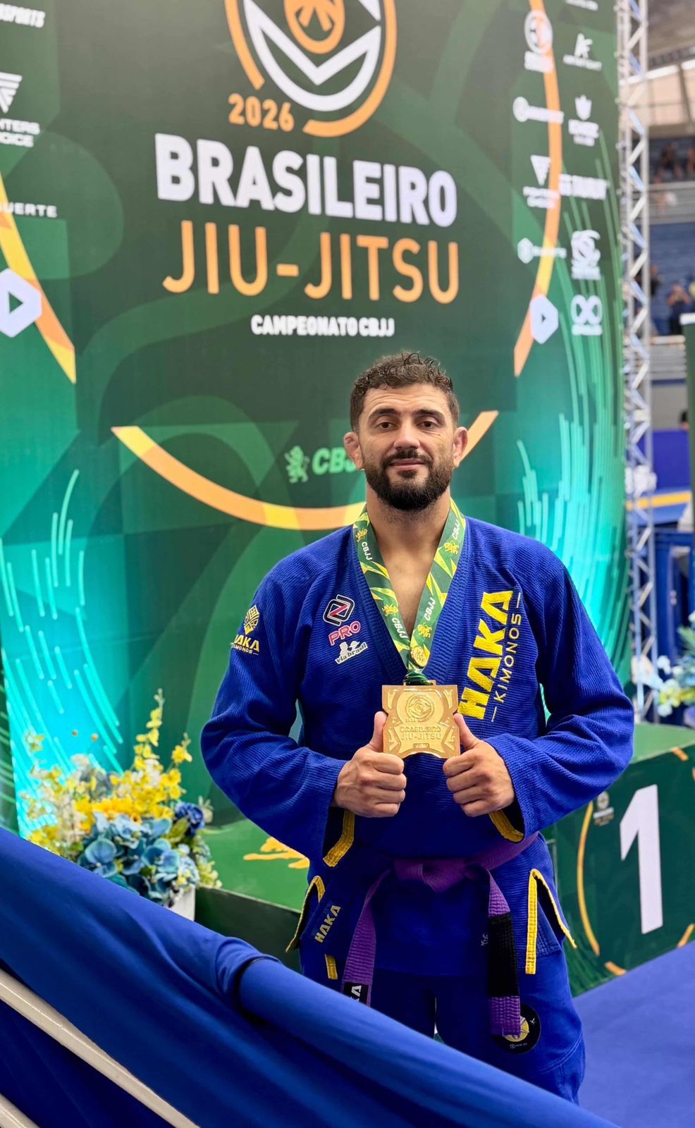 Atleta ituano conquista bicampeonato brasileiro de Jiu-Jítsu em competição da CBJJ