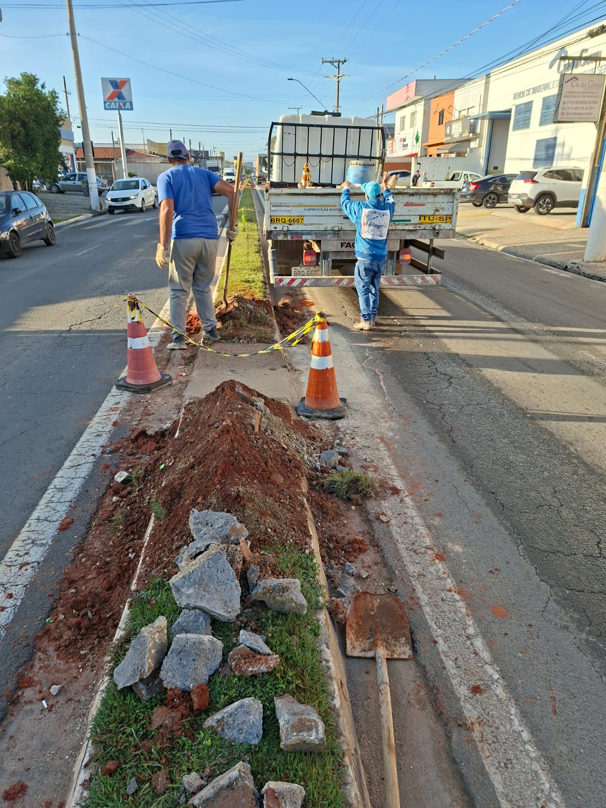 Avenida Caetano Ruggieri recebe melhorias em acessibilidade
