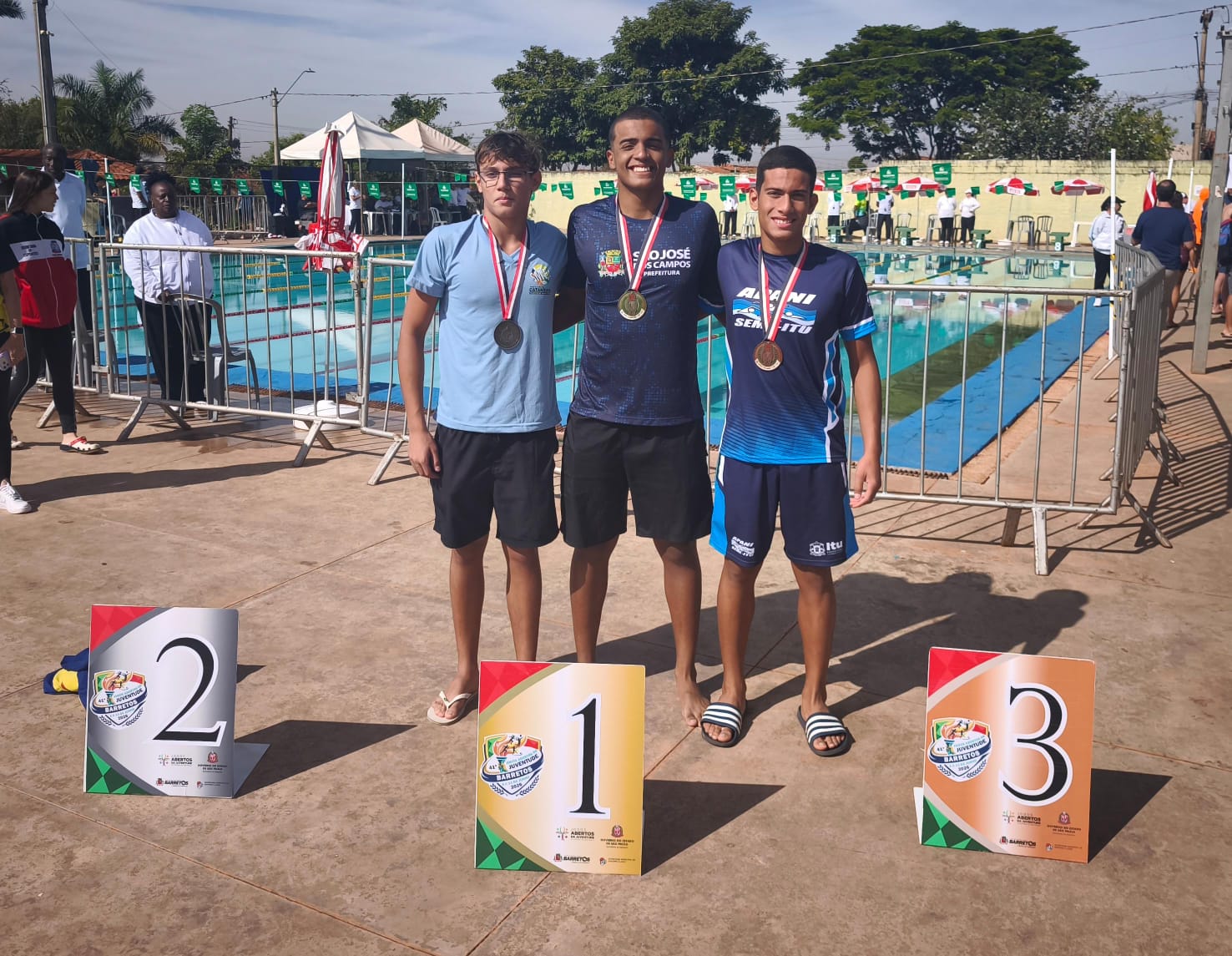 Nadador de Itu conquista medalha de bronze nos Jogos Abertos da Juventude