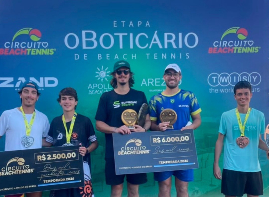 7ª etapa do Circuito Beach Tennis reúne 400 atletas e define campeões em Itu