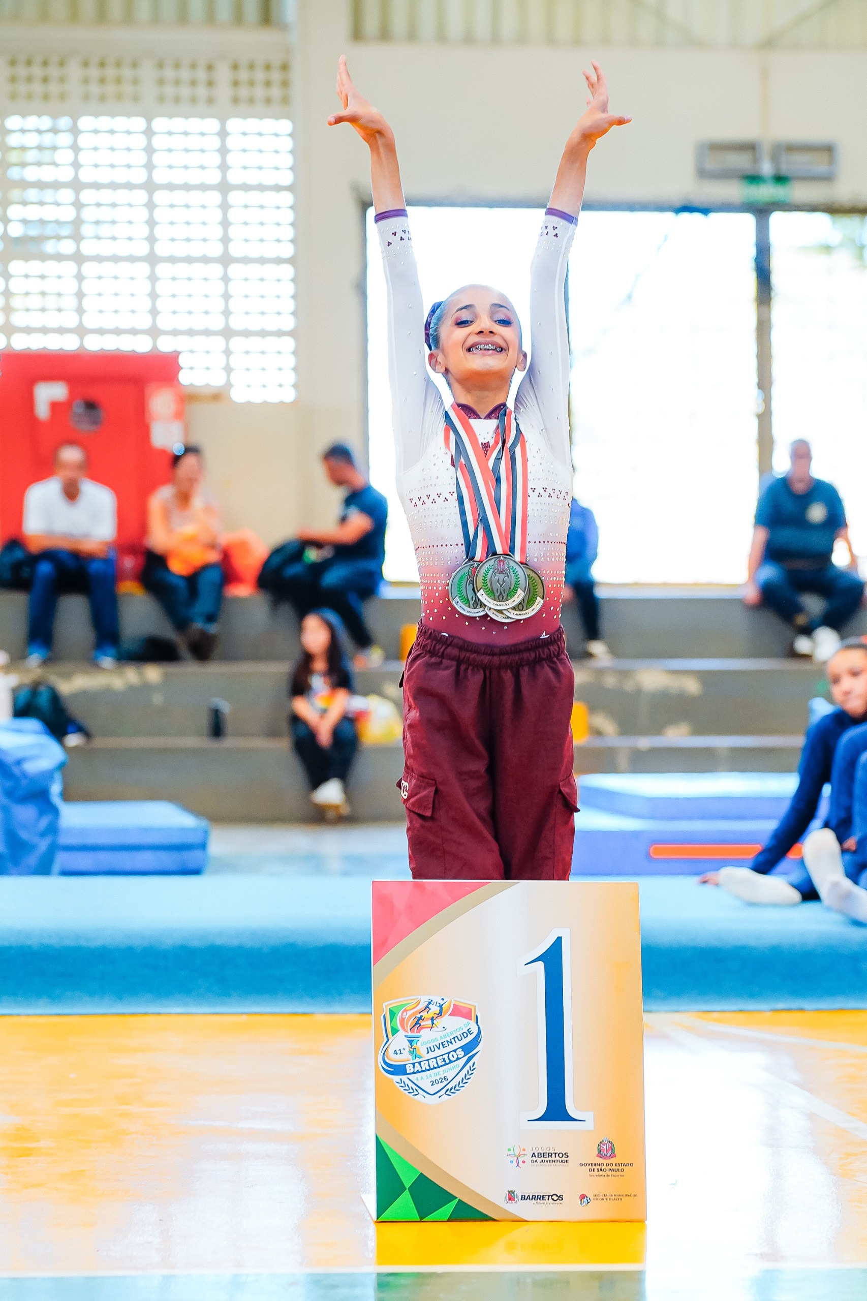 Atleta de Itu conquista seis medalhas em competição e se destaca entre promessas da ginástica artística paulista