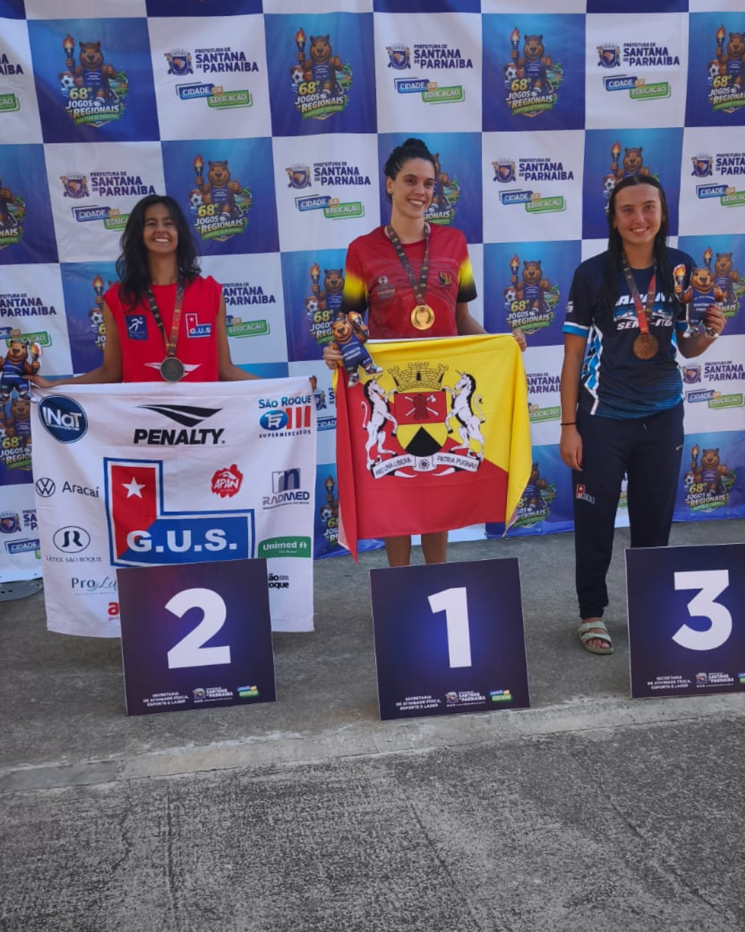 Equipes de Itu conquistam vitórias, medalhas e títulos nos 68º Jogos Regionais