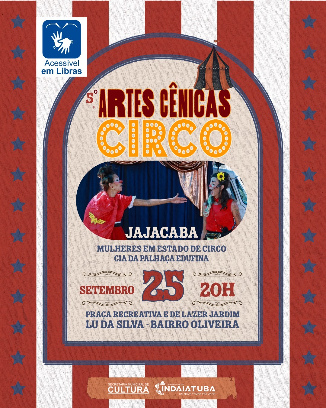 5ª Mostra de Circo acontece nos dias 25 e 26 de setembro em Indaiatuba