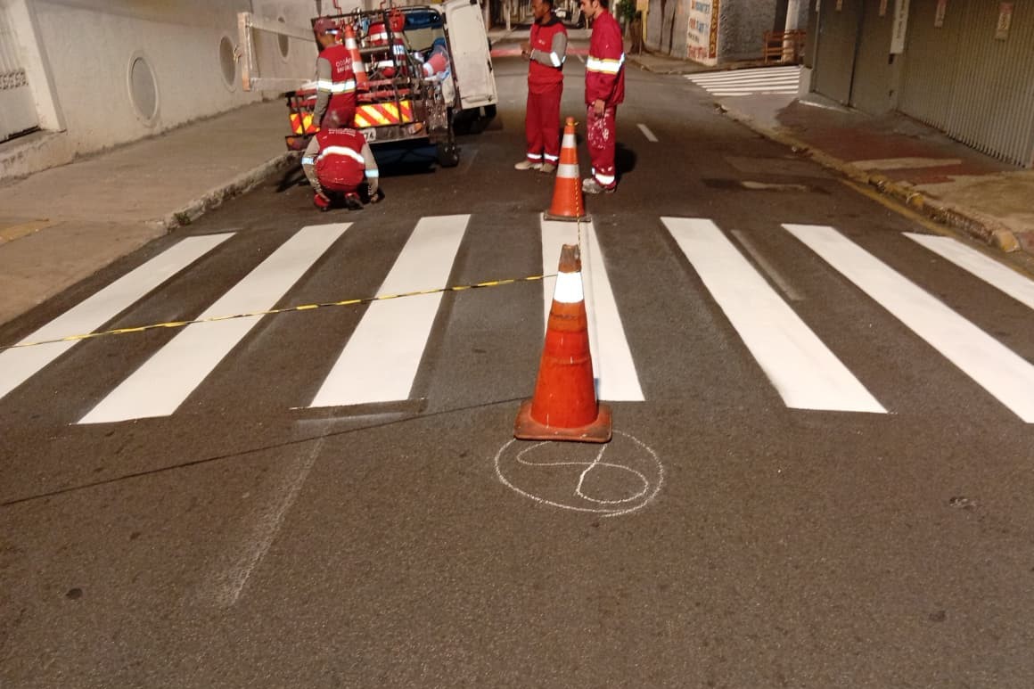 Prefeitura de Itu dá sequência à revitalização da sinalização de trânsito em pontos centrais da cidade