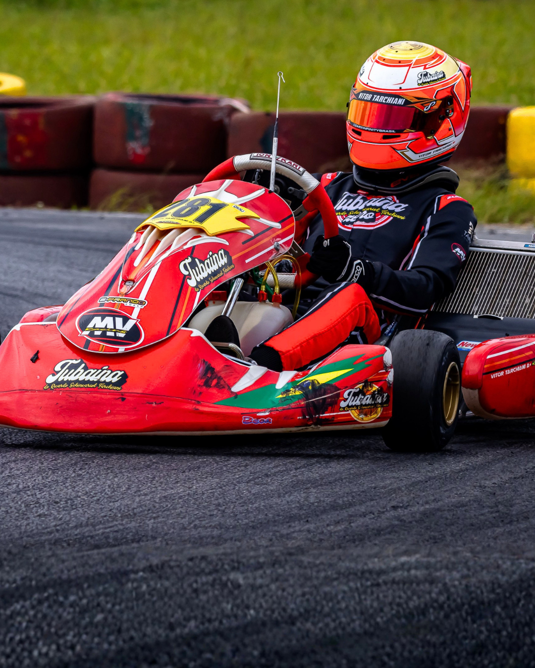 Piloto ituano Vitor Tarchiani conquista terceiro lugar na etapa final do Circuito Paulista de Kart